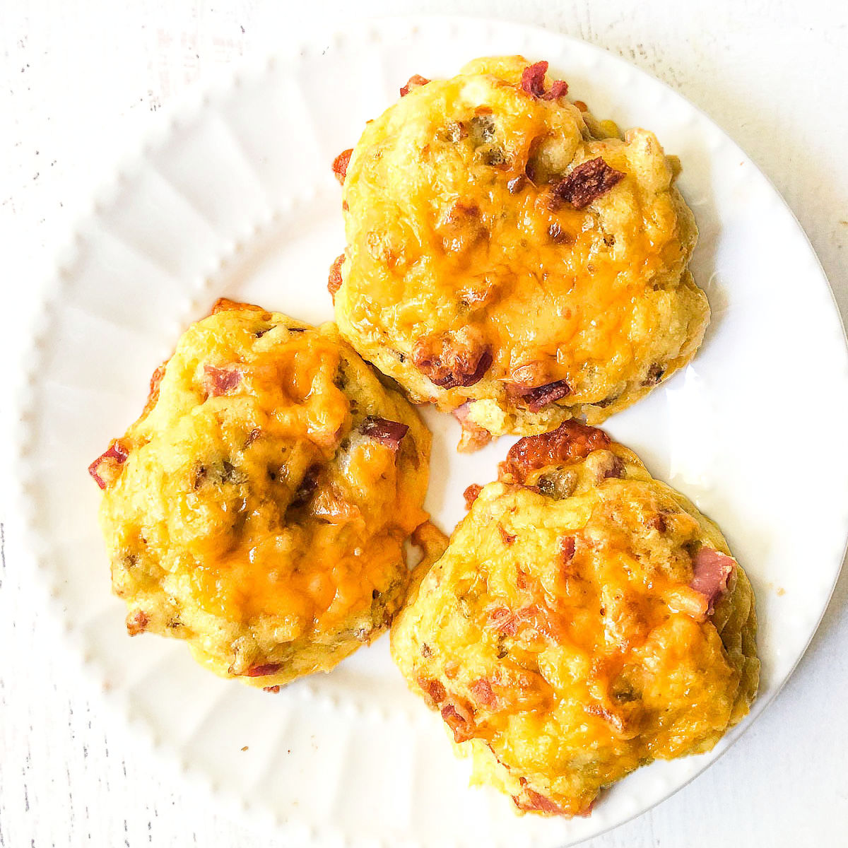 Breakfast Protein Biscuits | gf low carb snack or breakfast to go