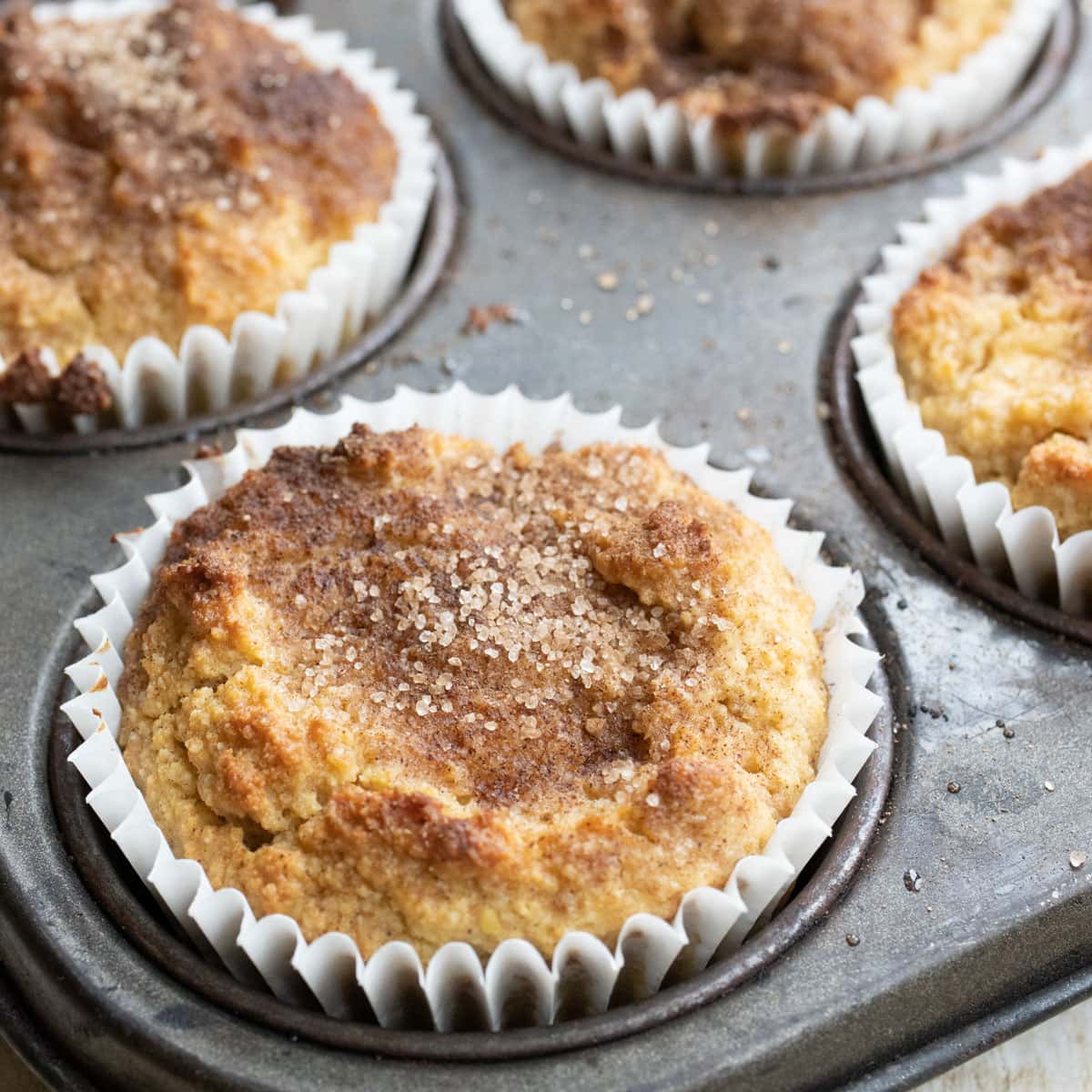 Low Carb Keto Apple Muffins