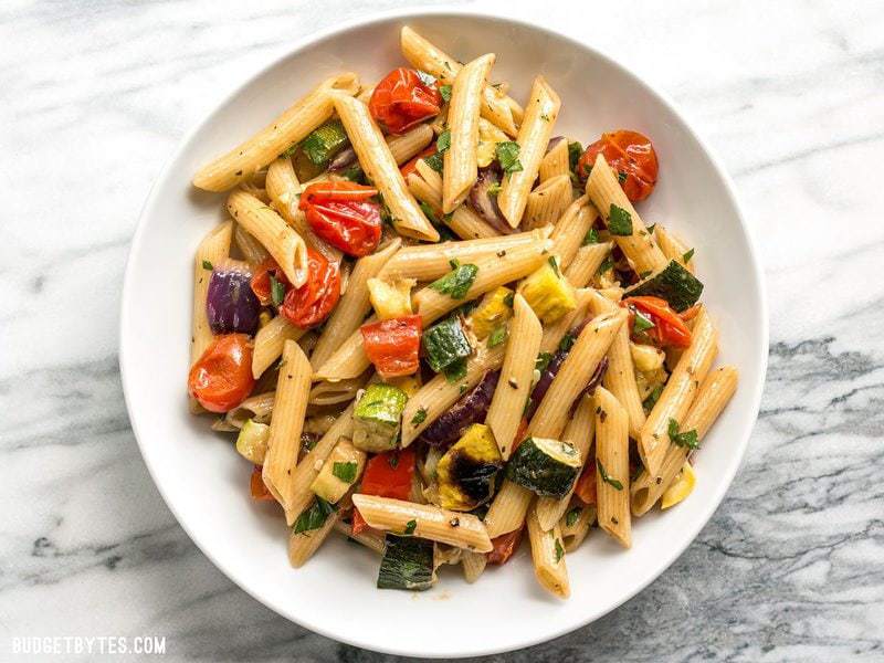 Grilled Vegetable Pasta Salad